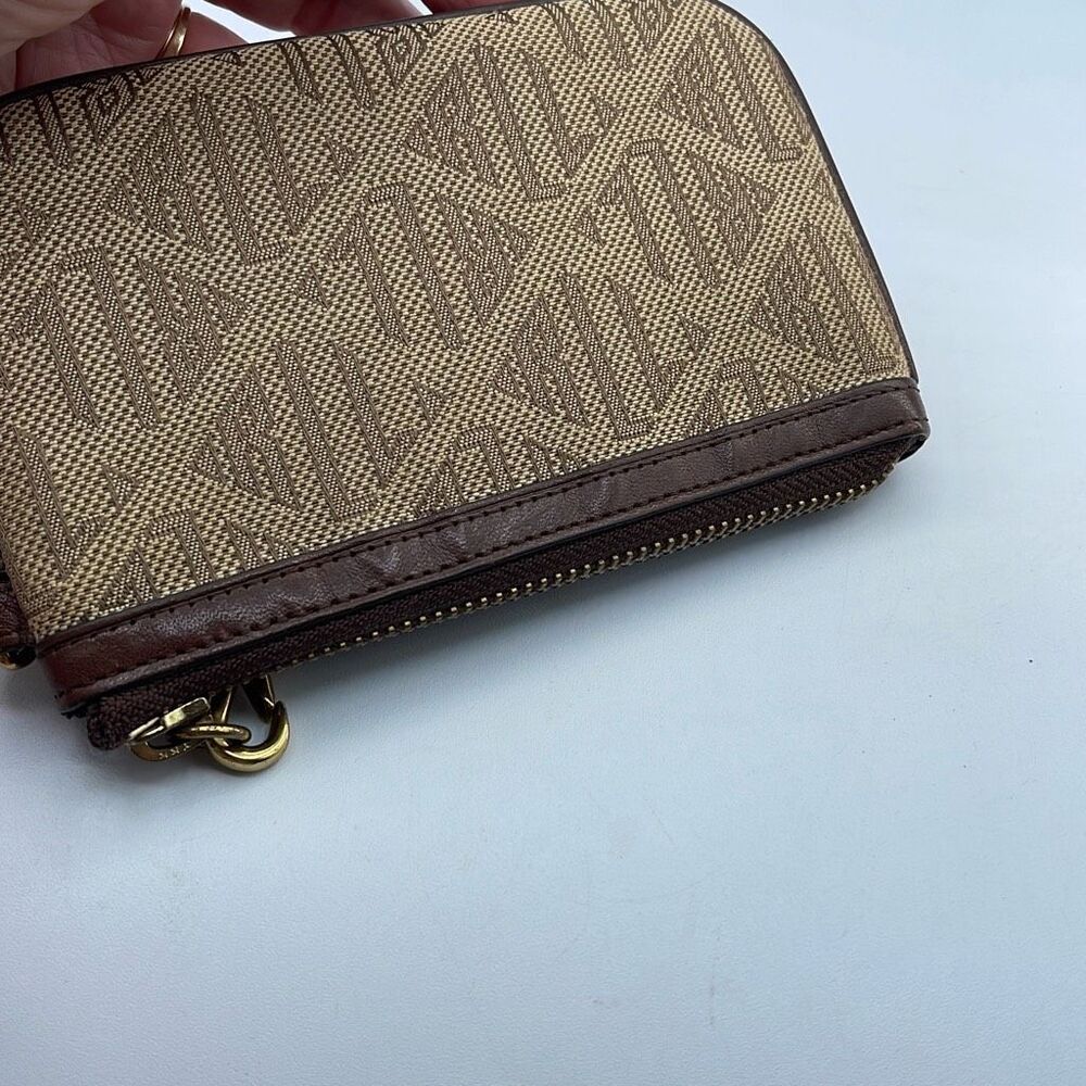 Laurel Ralph Lauren logo wristlet. - Picture 3 of 7